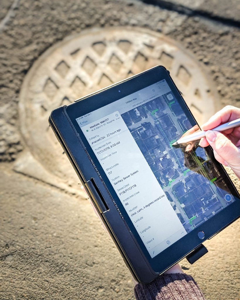 Mapping tablet